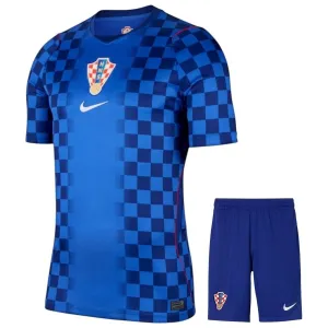 Croazia 2026/27 Maglia Trasferta Bambino Blu