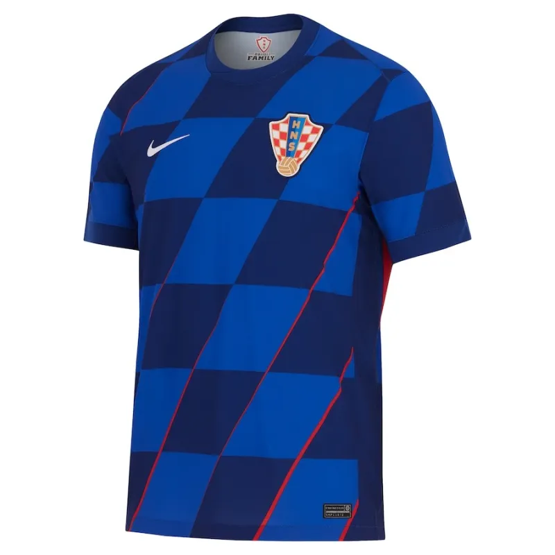 Camiseta visitante de los jugadores de Croacia 2024/25 - Azul