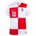 Modrić Camiseta local infantil + pantalones cortos de Croacia 2024/25 - Rojo/blanco