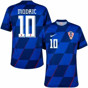 Modrić Maglia trasferta della Croazia 2024/25 - Blu