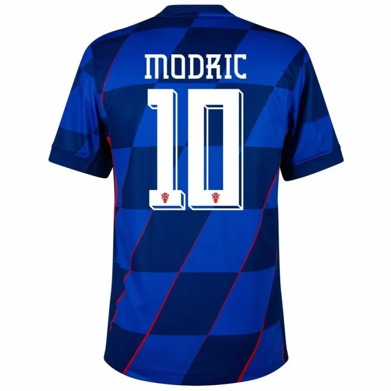 Modrić Camiseta visitante infantil de Croacia 2024/25 - Azul