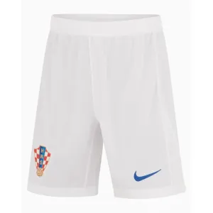 Kroatien 2024/25 Heimshorts - Weiß