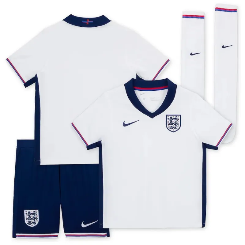 England 2024/25 Kinderheimkit - Weiß