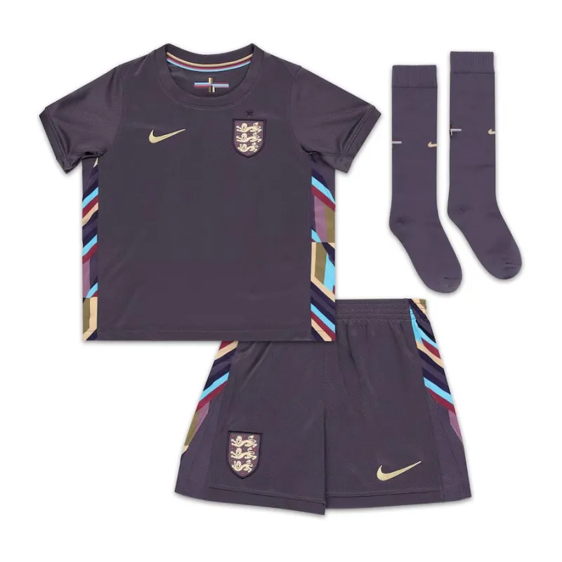 Kit de visita infantil de Inglaterra 2024/25 - Púrpura