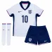 Jude Bellinghams England 2024/25 Kinderheimkit - Weiß