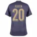 Phil Fodens England 2024/25 Auswärtstrikot - Lila
