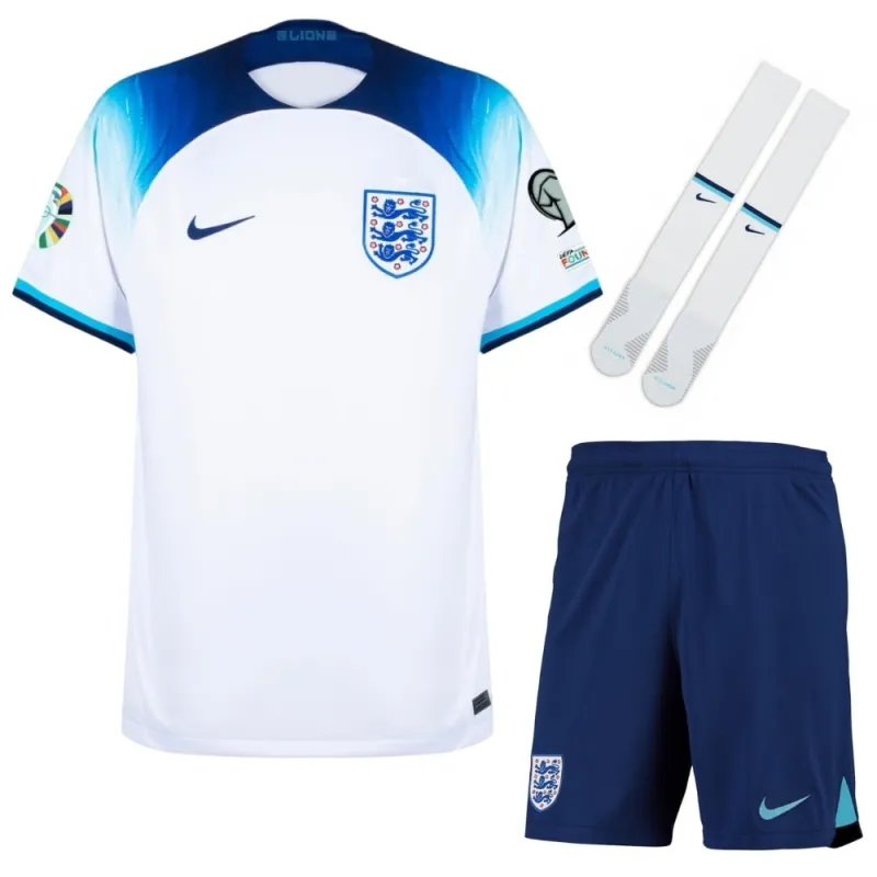 Maillot de domicile pour enfants de l'Angleterre pour l'Euro 2024 - Blanc