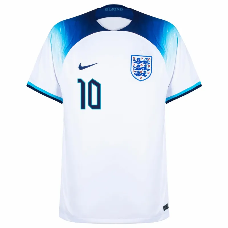 Sterlings Englands Heimtrikot für die Weltmeisterschaft 2022 - Weiß