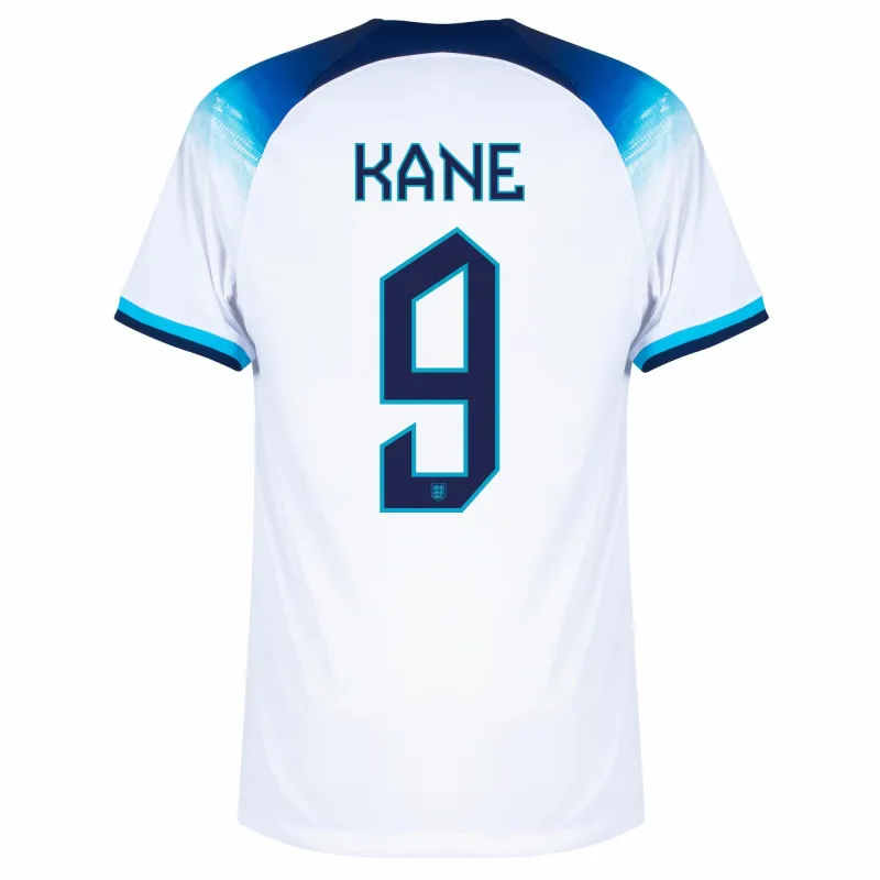 Harry Kanes Heimtrikot der England-Nationalmannschaft für die Weltmeisterschaft 2022 - Weiß