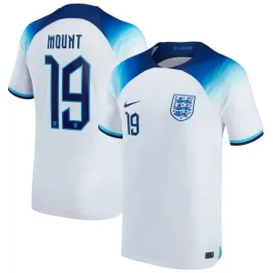 Mounts Heimtrikot der England-Nationalmannschaft für die Weltmeisterschaft 2022 - Weiß