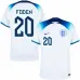 Le maillot domicile de l'Angleterre pour la Coupe du monde 2022 de Foden - Blanc