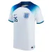 Le maillot principal de l'Angleterre pour la Coupe du monde 2022 de Bellingham - Blanc