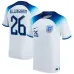 Le maillot principal de l'Angleterre pour la Coupe du monde 2022 de Bellingham - Blanc