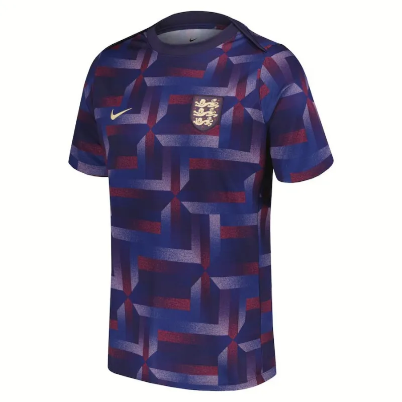 Angleterre Maillot Avant Match 2025/26 - Bleu
