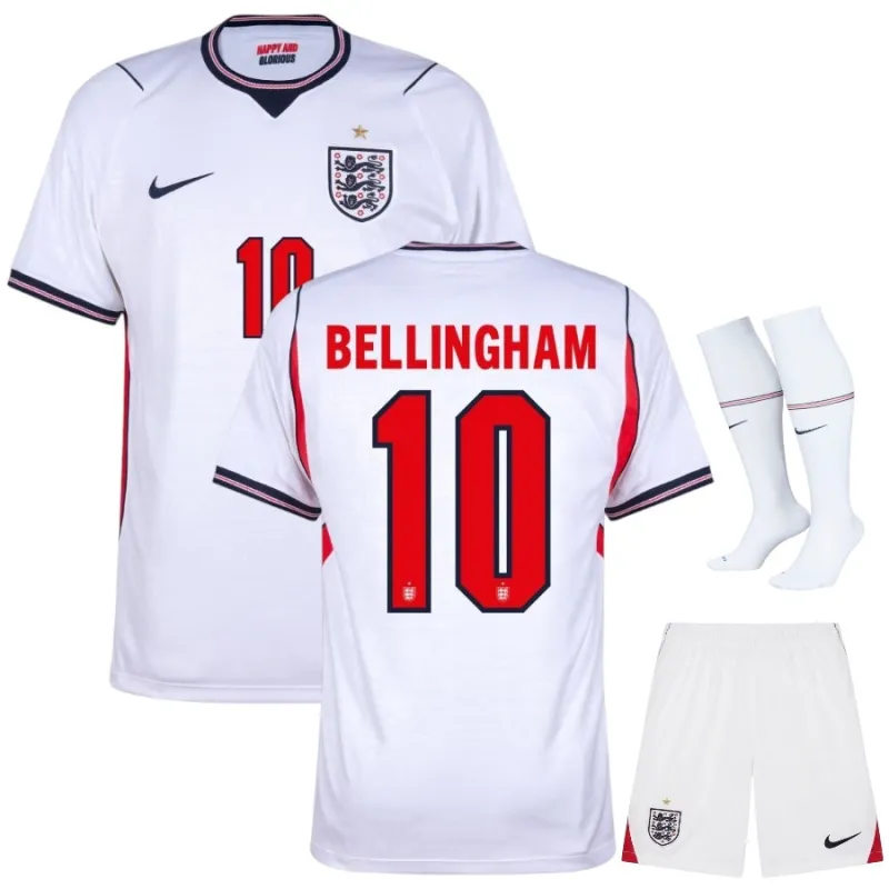 England BELLINGHAM 2026/27 Heimtrikot Kinder Weiß