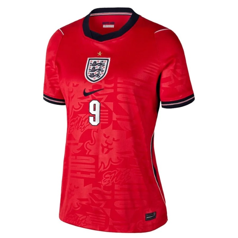 Inglaterra HARRY KANE 2026/27 camiseta visita mujer roja