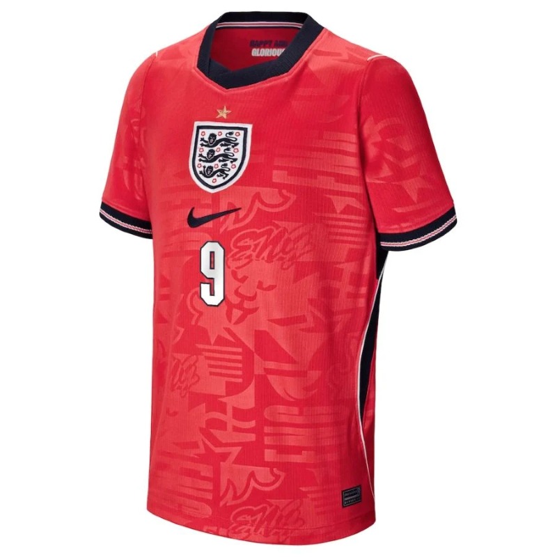 Angleterre HARRY KANE 2026/27 maillot extérieur enfant rouge