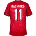 England RASHFORD 2026/27 Auswärtstrikot Kinder Rot
