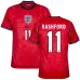 Maillot Extérieur Angleterre RASHFORD 2026/27 Rouge
