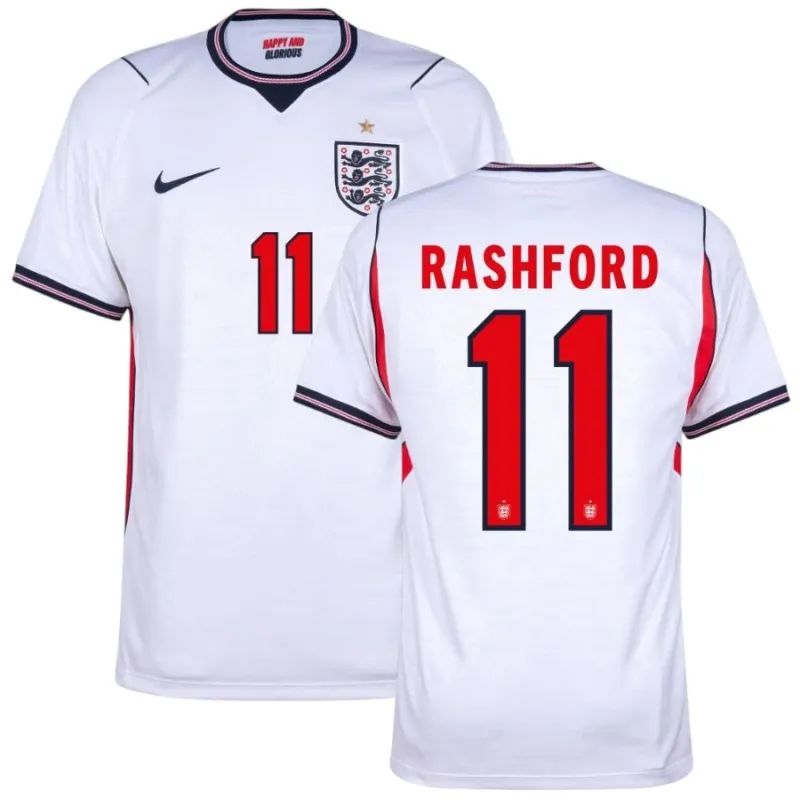 Inglaterra RASHFORD 2026/27 Camiseta Local Blanco