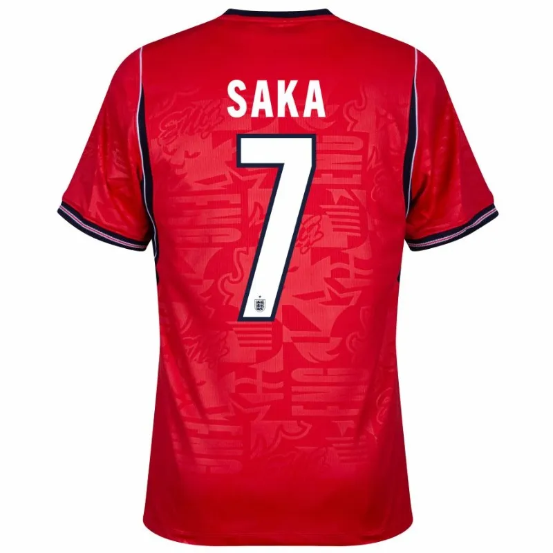 Kit Extérieur Enfant Angleterre SAKA 2026/27 Rouge