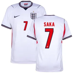 Inghilterra SAKA 2026/27 Maglia Casa Bianco