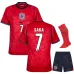 Kit Extérieur Enfant Angleterre SAKA 2026/27 Rouge
