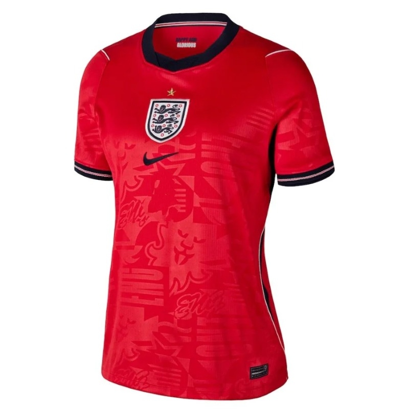 Angleterre 2026/27 maillot extérieur femme rouge