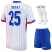 Cherki Frankreich 2024/25 Kinder-Auswärts-Kit Fan-Version Blau