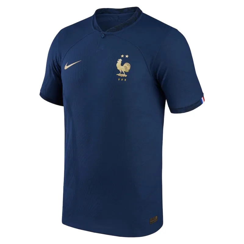 La camiseta local de la selección francesa para la Copa del Mundo 2022 para los jugadores - Azul