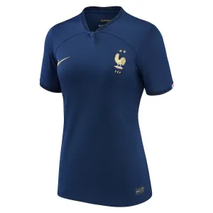 Das Heimtrikot der französischen Frauenmannschaft für die Weltmeisterschaft 2022 - Blau