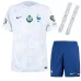 La maglia del kit per bambini della squadra nazionale francese per l'Euro 2024 fuori casa - Bianco