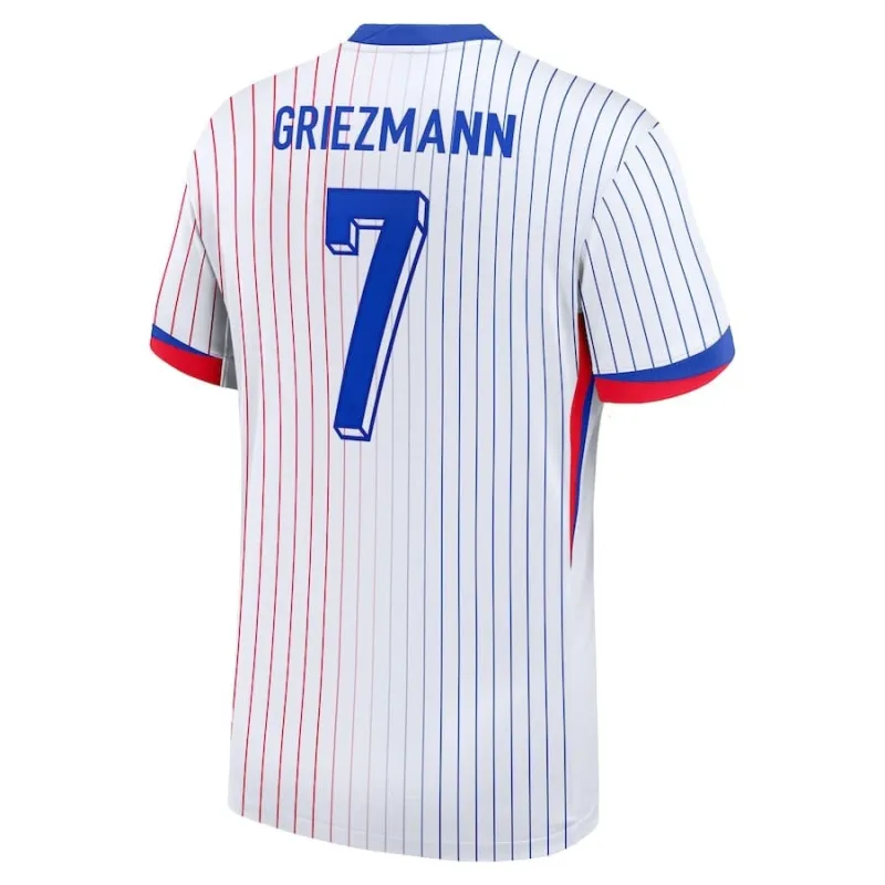 La maglia fuoricasalino di Griezmann per la nazionale francese nel 2024/25 - Bianca
