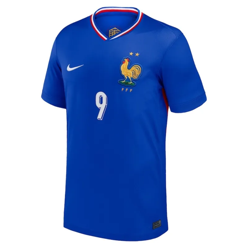Girouds Kinder-Heimtrikot der französischen Nationalmannschaft 2024/25 - Blau
