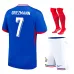 Griezmanns Kinder-Heimkit-Maillot der französischen Nationalmannschaft 2024/25 - Blau