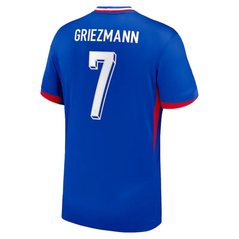 Griezmanns Kinder-Heimkit-Maillot der französischen Nationalmannschaft 2024/25 - Blau