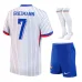 Griezmann's away children's kit of the French national team in 2024/25 - White