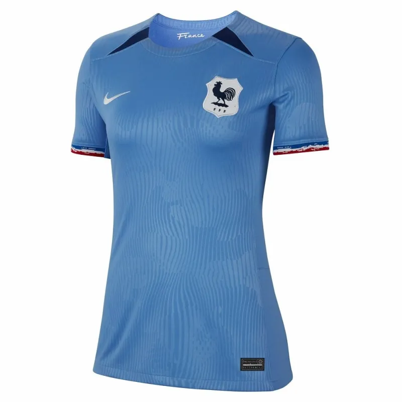 Das Heimtrikot der französischen Nationalmannschaft für Frauen 2023/24 - Blau