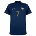 Antoine Griezmanns Heimtrikot der französischen Nationalmannschaft bei der Weltmeisterschaft 2022 - Blau