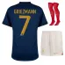 Antoine Griezmans Kinder Heimtrikot der französischen Nationalmannschaft bei der Weltmeisterschaft 2022 - Blau