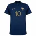 Kylian Mbappés Kinder-Heimtrikot-Set der französischen Nationalmannschaft bei der Weltmeisterschaft 2022 - Blau