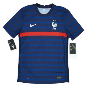 Das retro Heimtrikot der französischen Nationalmannschaft im Jahr 2020/2021 - Blau