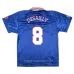 Das retro Heimtrikot der französischen Nationalmannschaft, das von Marcel Desailly im Jahr 1996 getragen wurde - Blau.