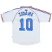 The retro away jersey of Zinedine Zidane's French national team in 1998 - White