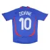 France Zidane 2006 Maillot Rétro Domicile Bleu