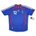 Das retro Heimtrikot der französischen Nationalmannschaft von Thierry Henry von 2006 bis 2007 - blau.