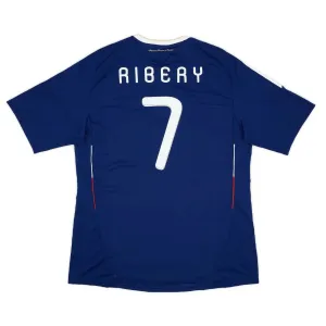 Das retro Heimtrikot der französischen Nationalmannschaft von Franck Ribéry in der Saison 2009/2010 - blau.