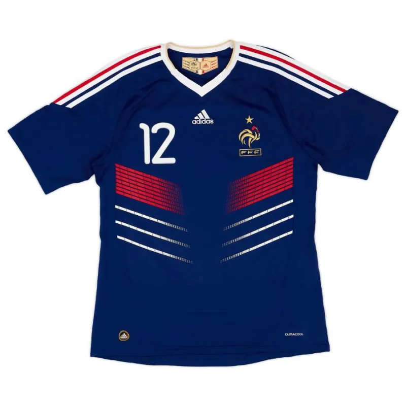 Das retro Heimtrikot der französischen Nationalmannschaft von Thierry Henry in der Saison 2009/2010 - blau.