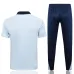 Trainingsanzug 2024/25 mit POLO - Shirt und Hosen der französischen Nationalmannschaft - weiß