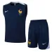Die Weste und die Shorts der französischen Nationalmannschaft für die Saison 2024/25 - blau.